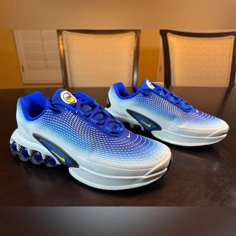 New Nike Air Max DN Blue White Sneaker Shoes Size US 6
